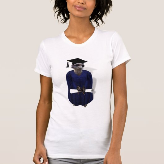 Meerkat Afstuderen T-shirt (Voorkant)