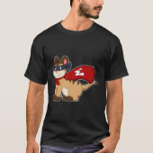 Meerkat als Hero met Masker T-shirt (Voorkant)