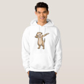 Meerkat als Hip Hop Dance Dab Hoodie (Voorkant volledig)