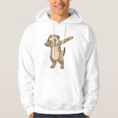 Meerkat als Hip Hop Dance Dab Hoodie (Voorkant)