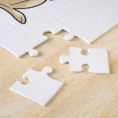 Meerkat als Piraat met Pirate pet Legpuzzel (Zijkant)