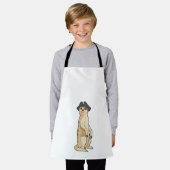 Meerkat als Piraat met Pirate pet Schort (Gedragen)