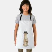 Meerkat als Piraat met Pirate pet Schort (Insitu)