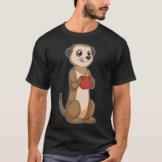 Meerkat Apple T-shirt (Voorkant)