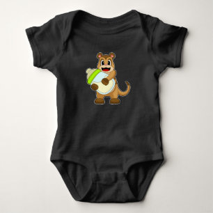 Meerkat Baby Bottle Milk Romper