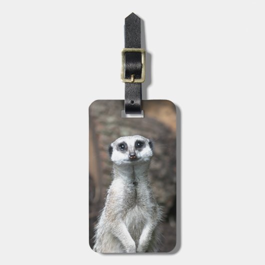 Meerkat Bagagelabel (Voorkant verticaal)