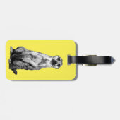 Meerkat Bagagelabel (Achterkant horizontaal)