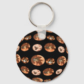 Meerkat Ball Shape, toetsenbord Sleutelhanger (Achterkant)