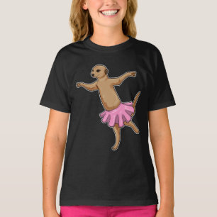 Meerkat Ballerina Ballet Dance T-shirt