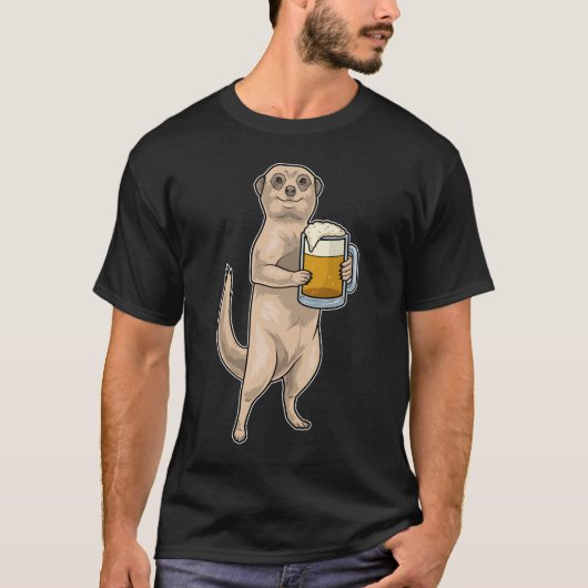 Meerkat Beer T-shirt (Voorkant)