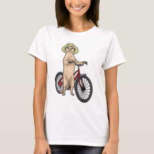 Meerkat Bicycle T-shirt