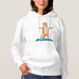 Meerkat bij Fitness Stretching Hoodie