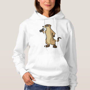 Meerkat bij Sterke training met Dumbbell Hoodie