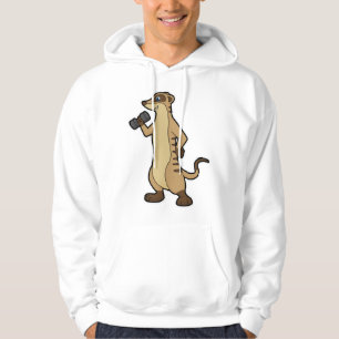 Meerkat bij Sterke training met Dumbbell Hoodie