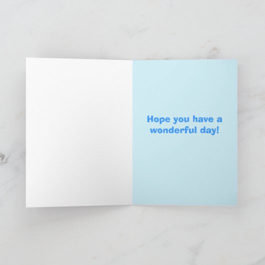 Meerkat Birthday Kaart (Binnen)