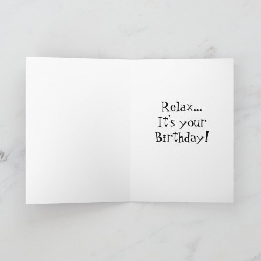 Meerkat Birthday Kaart (Binnen)