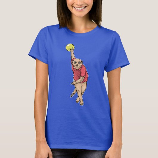 Meerkat Bowling Bowling ball T-shirt (Voorkant)