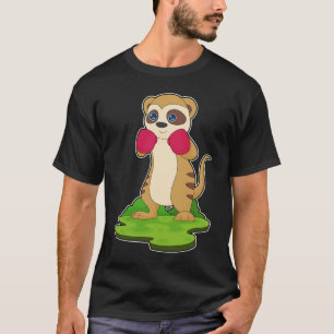 Meerkat Boxer Boxing-handschoenen T-shirt