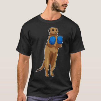 Meerkat Boxer Boxing-handschoenen T-shirt
