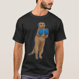 Meerkat Boxer Boxing-handschoenen T-shirt