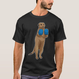 Meerkat Boxer Boxing-handschoenen T-shirt