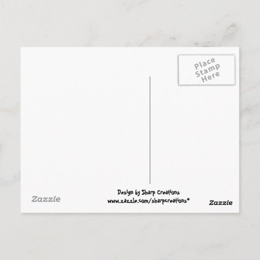 Meerkat Briefkaart (Achterkant)