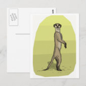 MEERKAT BRIEFKAART (Voorkant / Achterkant)