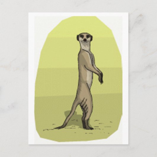 MEERKAT BRIEFKAART (Voorkant)