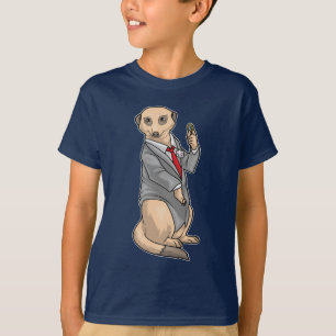 Meerkat Bruidegom Trouwring Trouwen T-shirt