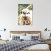 MEERKAT CANVAS AFDRUK (Insitu (Slaapkamer))