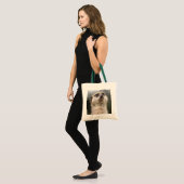 Meerkat Canvas tas (Voorkant (model))