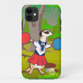 Meerkat cheerleader Case-Mate iPhone case (Achterkant)