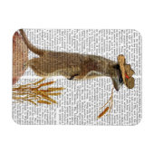 Meerkat Cowboy Magneet (Horizontaal)
