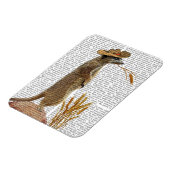 Meerkat Cowboy Magneet (Linkerzijde)