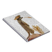 Meerkat Cowboy Notitieboek (Rechterzijde)