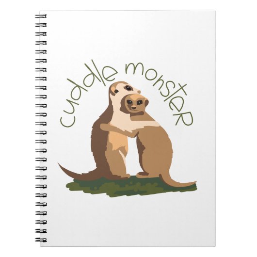 Meerkat Cuddle Notitieboek (Voorkant)