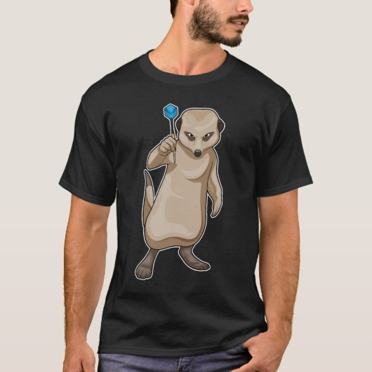 Meerkat Darts Dart T-shirt (Voorkant)