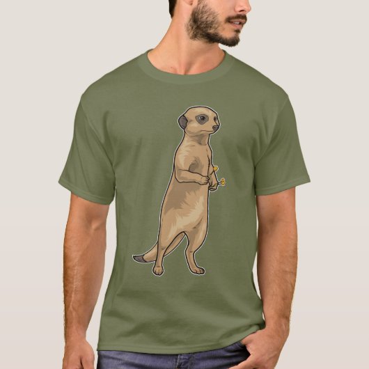Meerkat Darts Dart T-shirt (Voorkant)