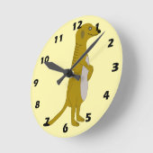 Meerkat Design Ronde Klok (Hoek)