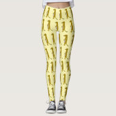 Meerkat Design You Choose Background Colour Leggings (Voorkant)