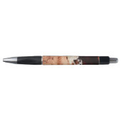 Meerkat Digging The Dirt, Black Ink Pen (Voorkant)