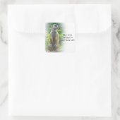 Meerkat "Dit boek behoort tot" sticker (Tas)