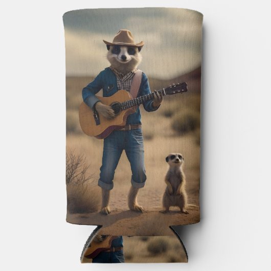 Meerkat Duet: Samen tokkelen in harmonie, Seltzer Blikjeskoeler (Voorkant)