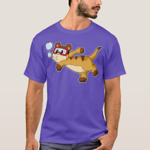 Meerkat Duiker Zwembril T-shirt