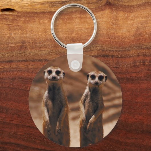 Meerkat Duo Sleutelhanger (Voorkant)