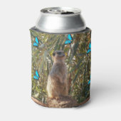 Meerkat en Butterflies Blikjeskoeler (Blikje Achterkant)