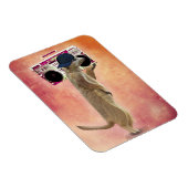 Meerkat en zoomdoos magneet (Rechterzijde)