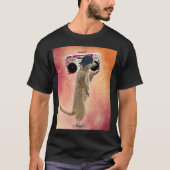 Meerkat en zoomdoos t-shirt (Voorkant)