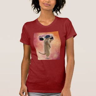 Meerkat en zoomdoos t-shirt