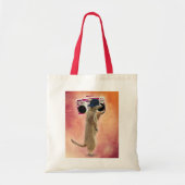 Meerkat en zoomdoos tote bag (Voorkant)